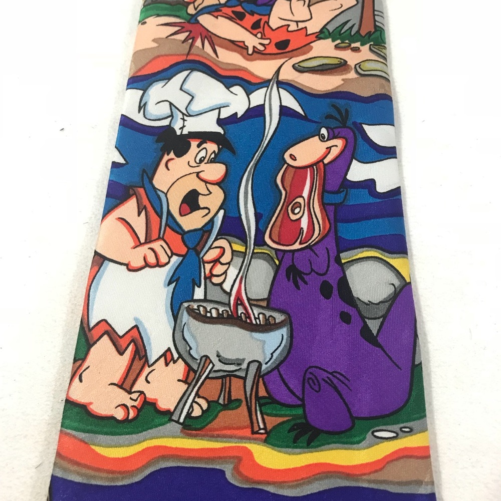 Vintage Flinestone’s Tie - Fred & Dino